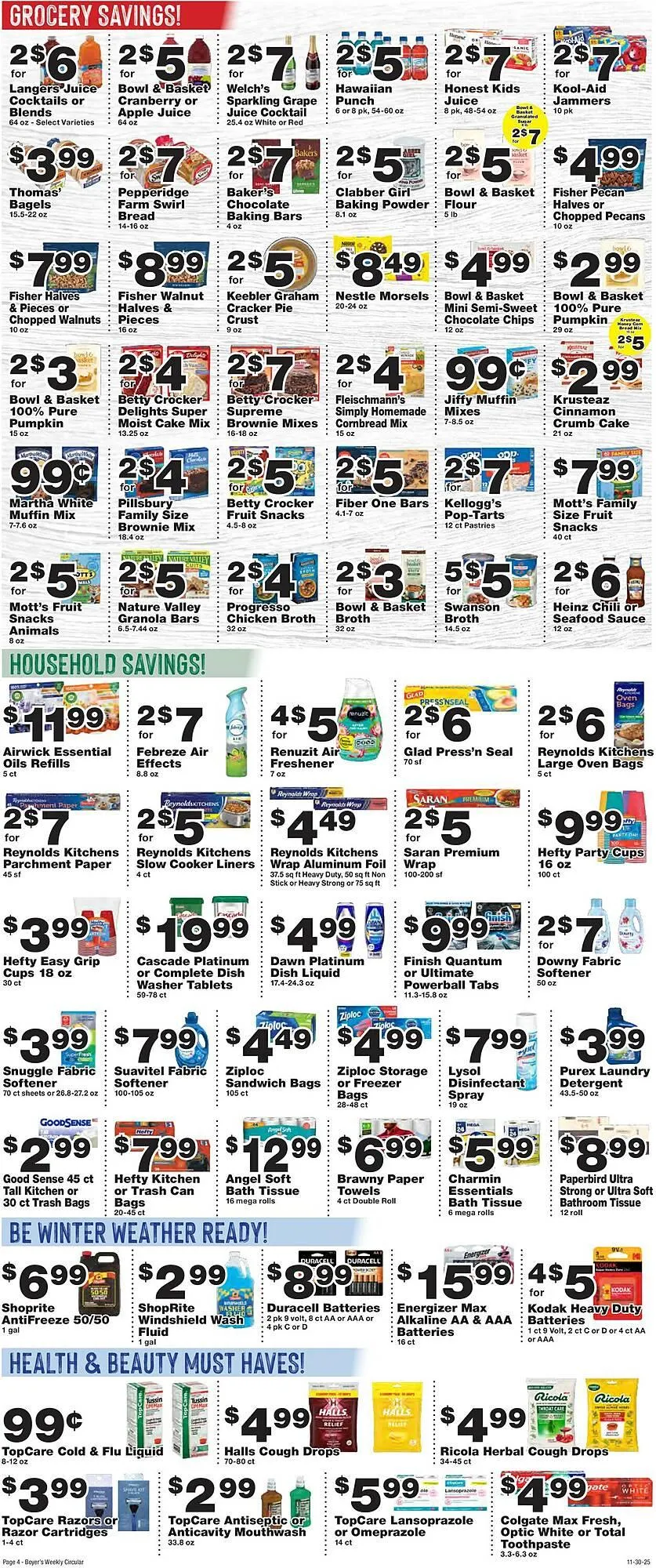 Weekly ad Boyer's Food Markets weekly ad from November 30 to December 6 2025 - Page 6