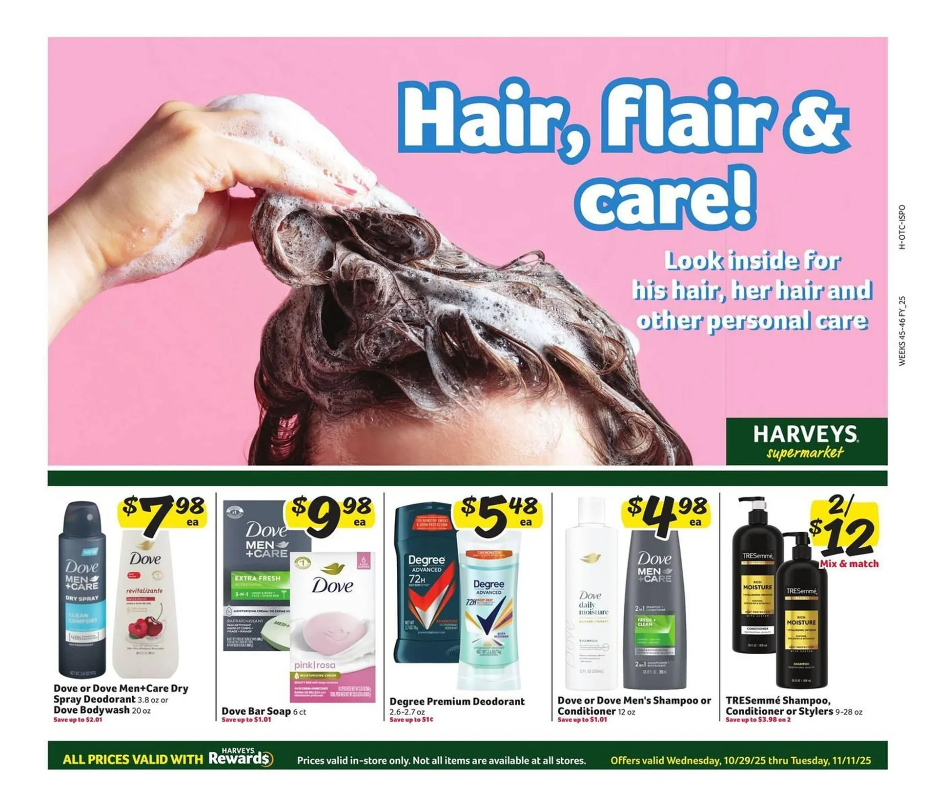 Harveys Supermarkets weekly ad - 1