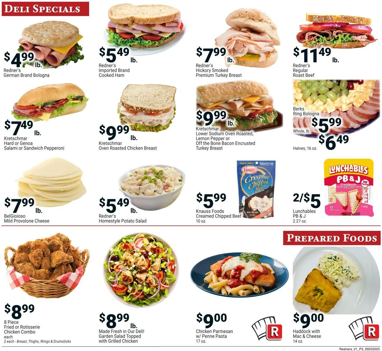 Weekly ad Redner’s Warehouse Market Current weekly ad from September 25 to October 1 2025 - Page 3