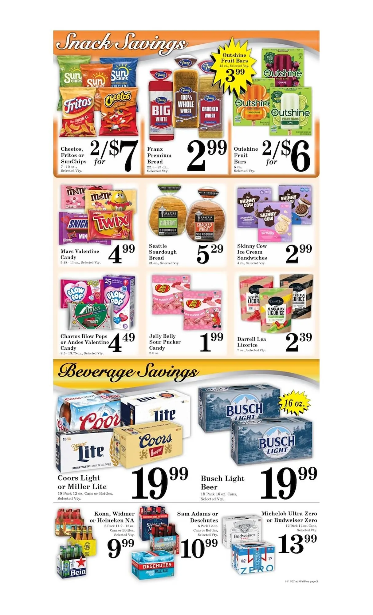 Weekly ad Harvest Foods weekly ad from January 7 to January 13 2026 - Page 3