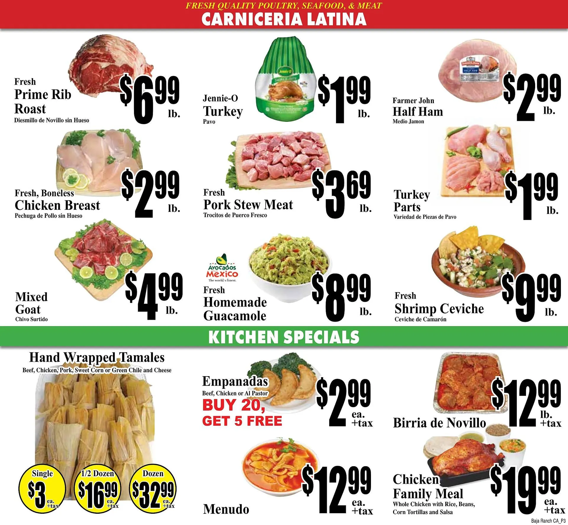 Weekly ad Baja Ranch weekly ad from November 26 to December 2 2025 - Page 3