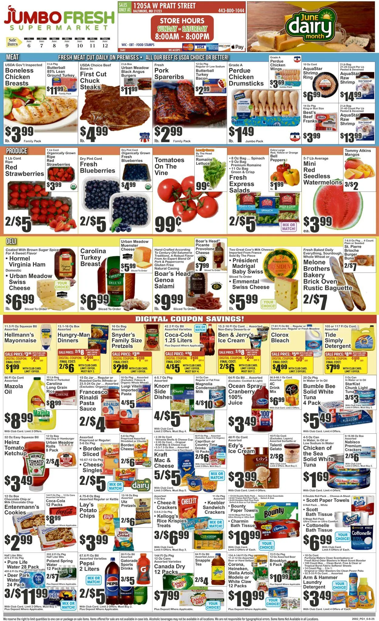 Weekly ad Key Food Current weekly ad from June 13 to June 19 2025 - Page 1