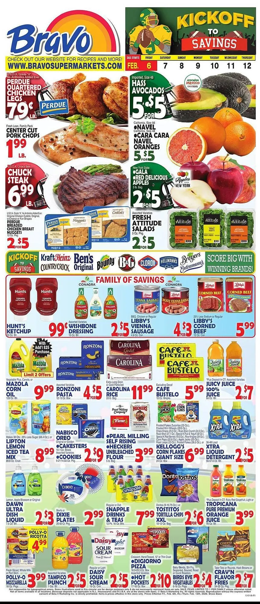 Bravo Supermarkets weekly ad - 1