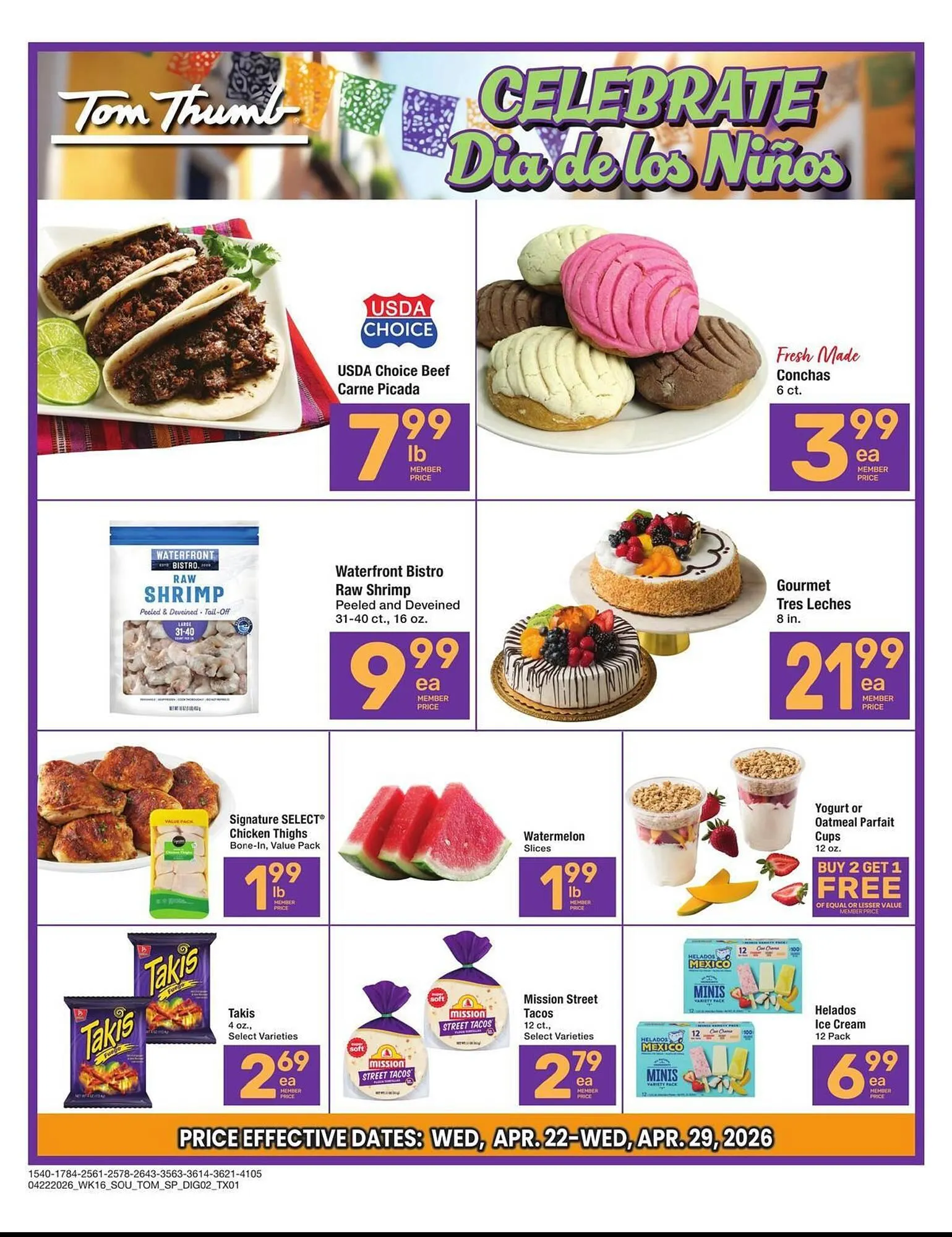 Tom Thumb weekly ad - 1