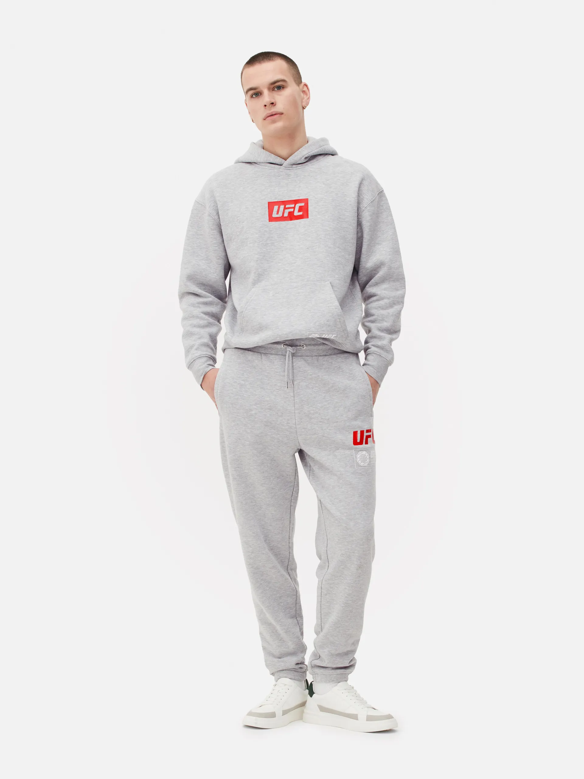 Calças treino conjunto coordenado gráficas UFC