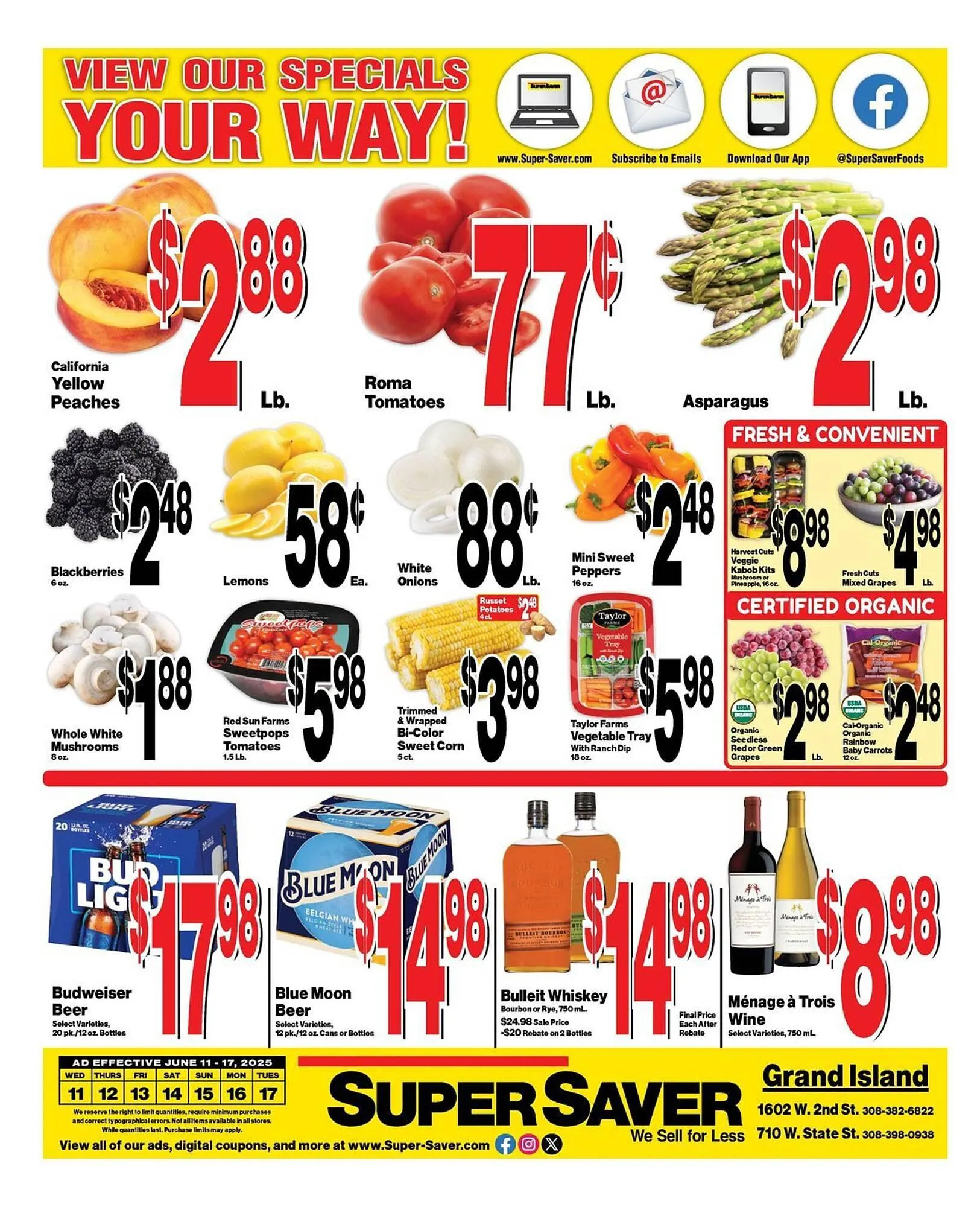 Weekly ad Super Saver Weekly Ad from June 11 to June 17 2025 - Page 4