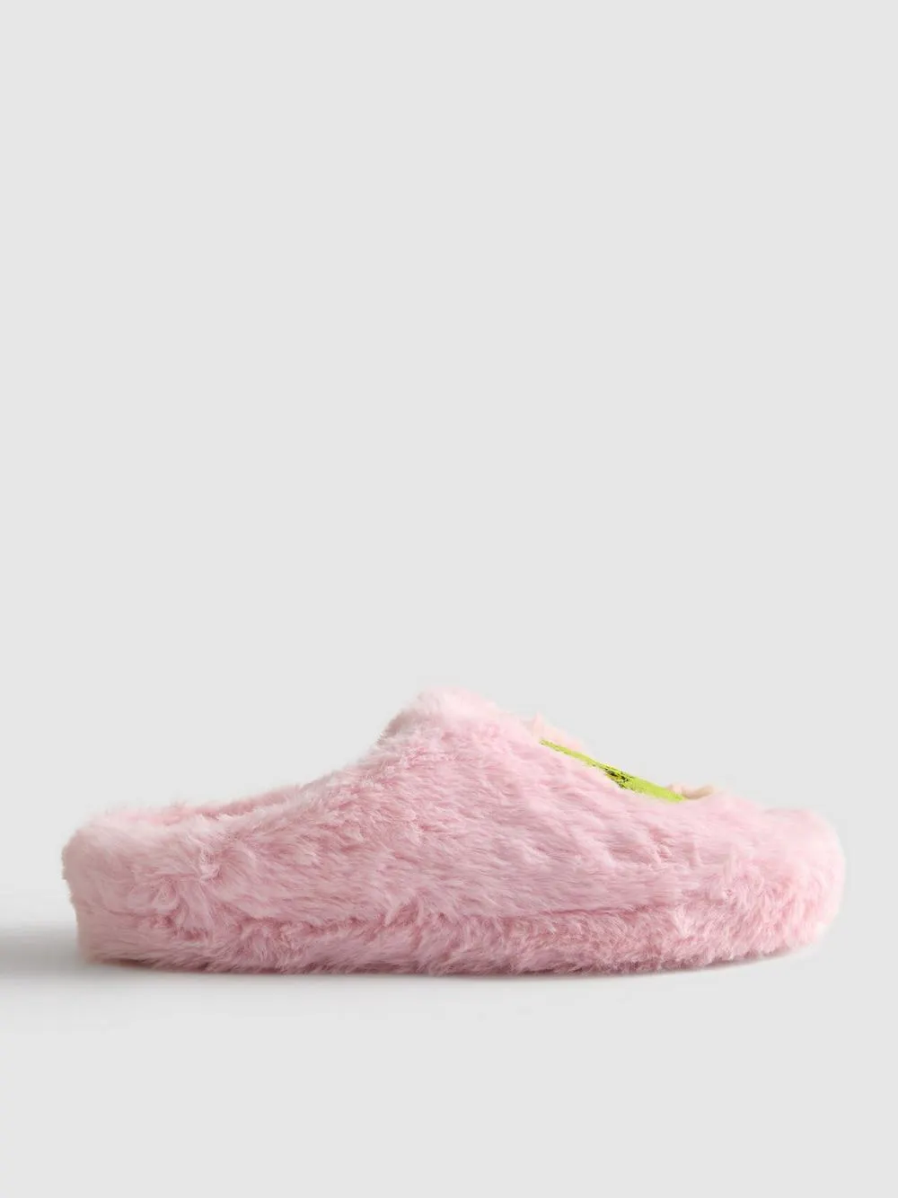 The Grinch Pink Mule Slippers