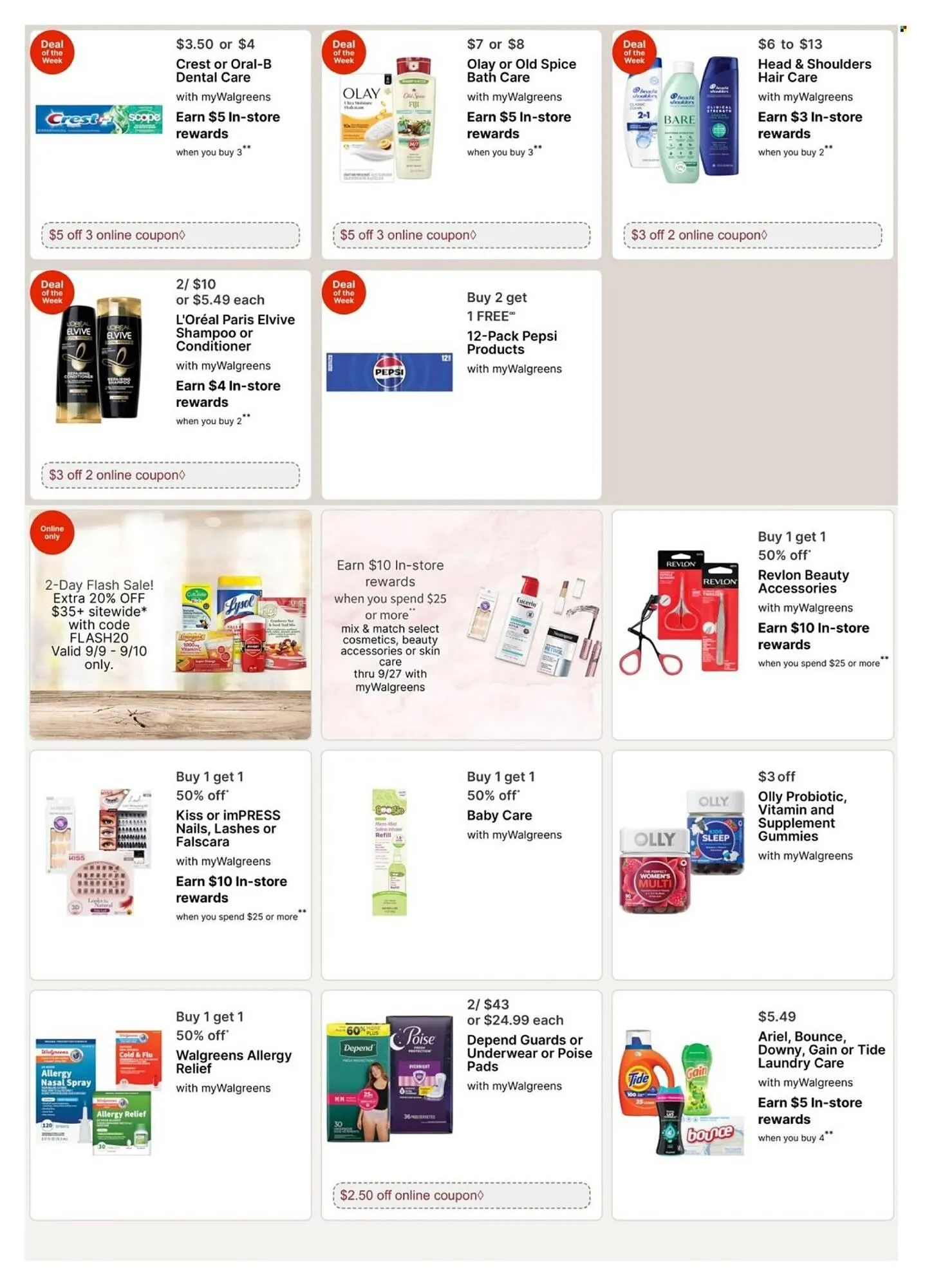 Weekly ad Walgreens weekly ad from September 7 to September 13 2025 - Page 2