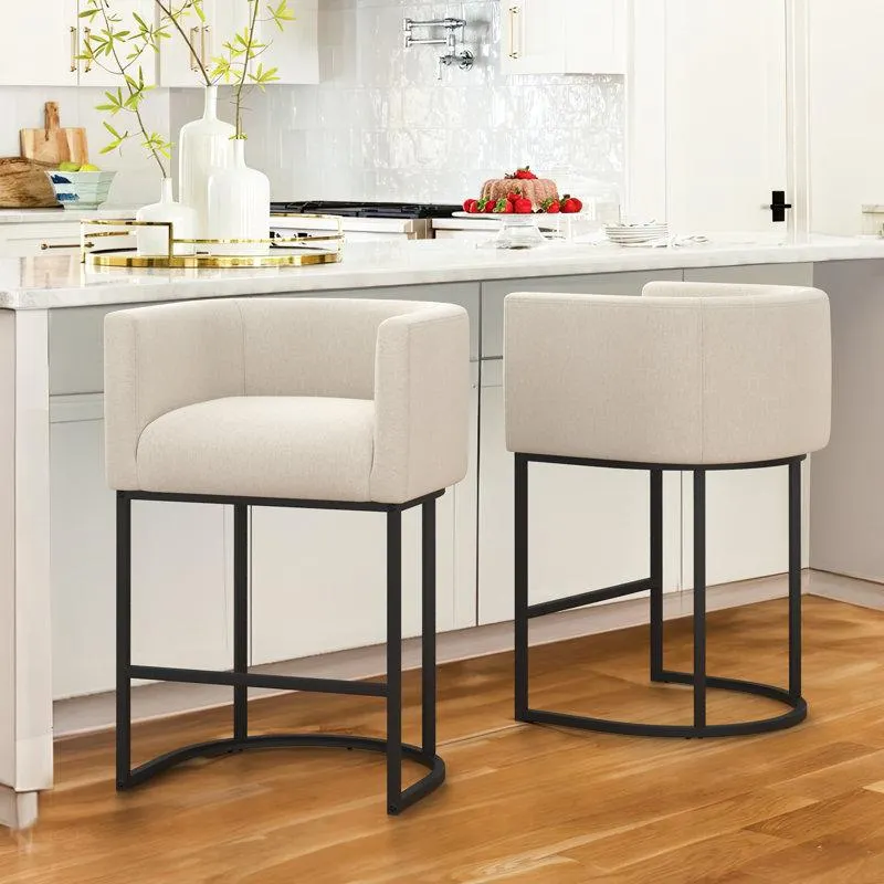 Bechtold Upholstered Counter Stool
