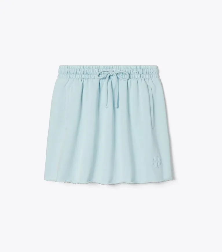 FRENCH TERRY MINI SKIRT