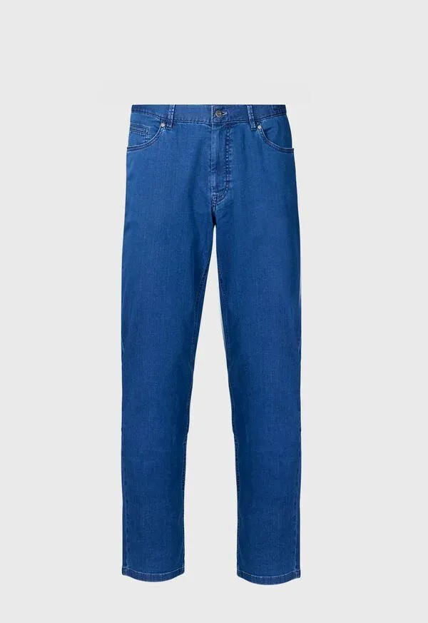 Cotton Five-Pocket Denim