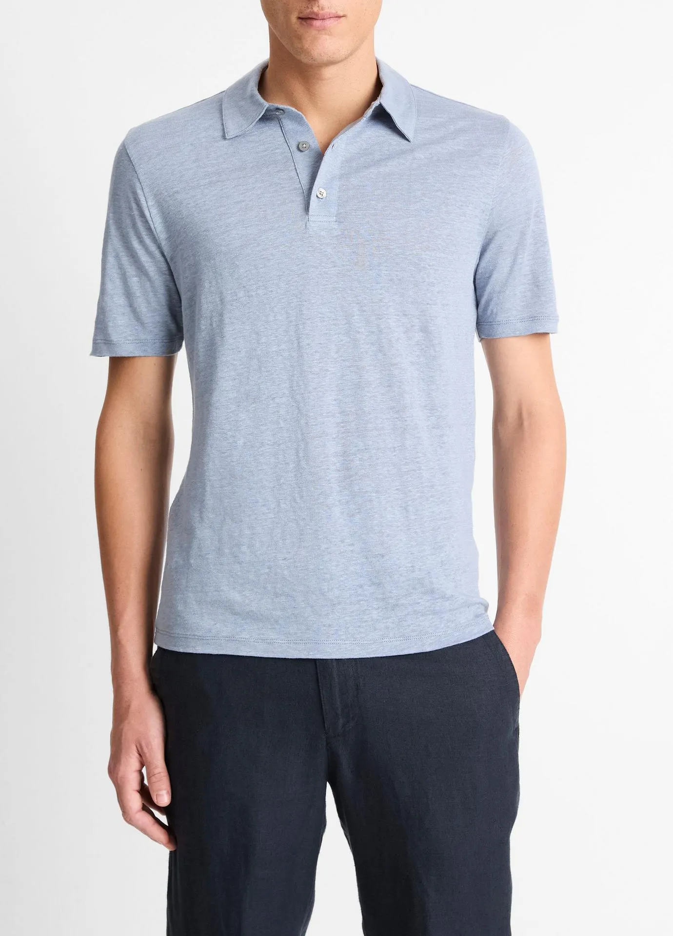 Linen Polo Shirt