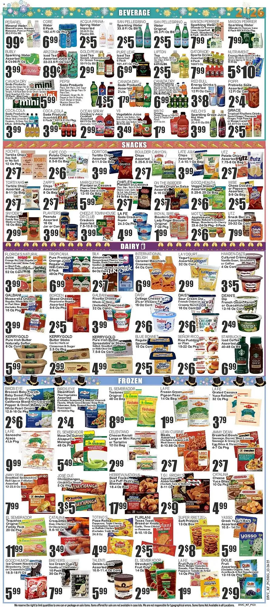 Weekly ad Key Food circular from December 26 to January 1 2026 - Page 3