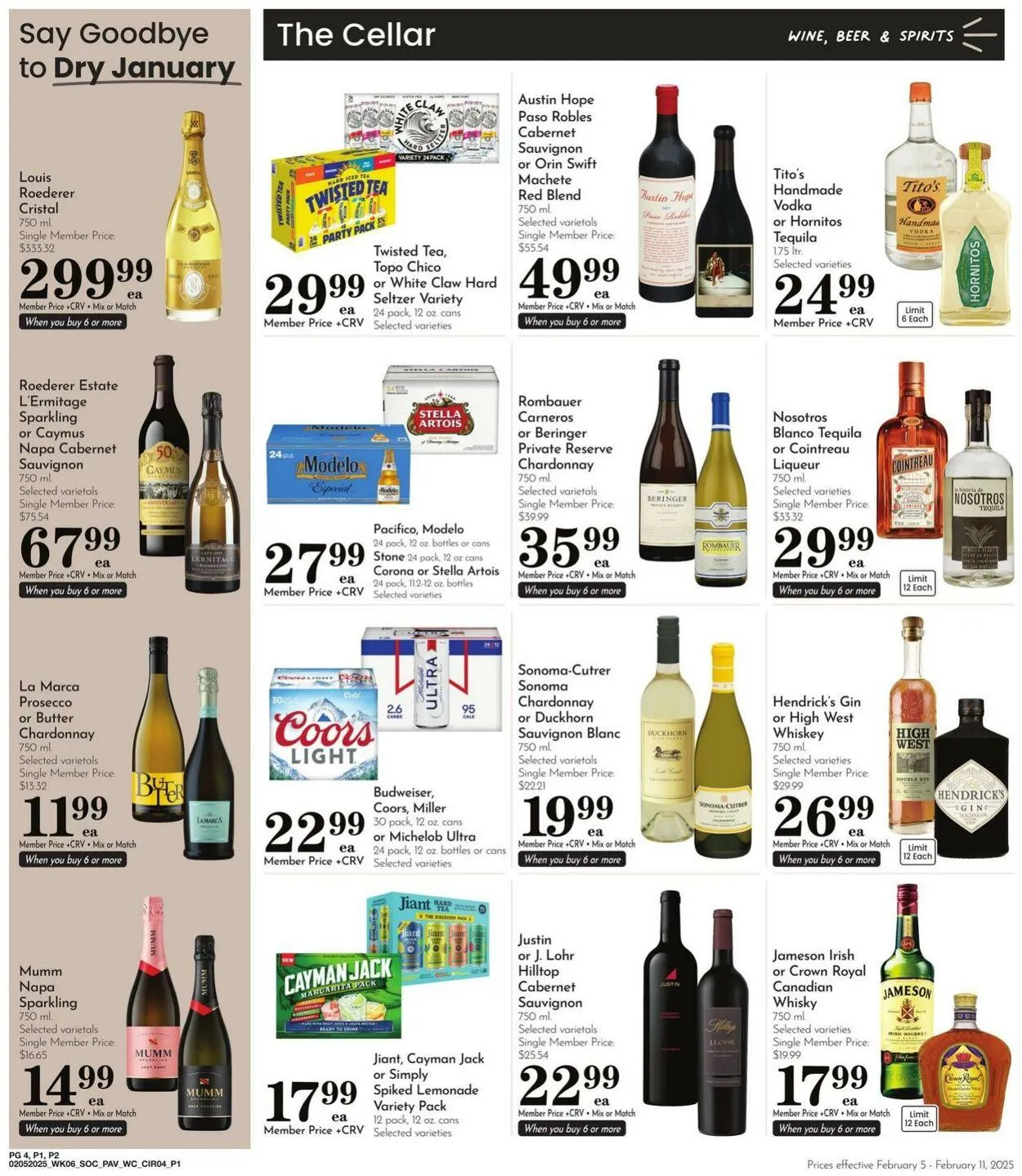 Weekly ad Pavilions from February 5 to February 11 2025 - Page 4