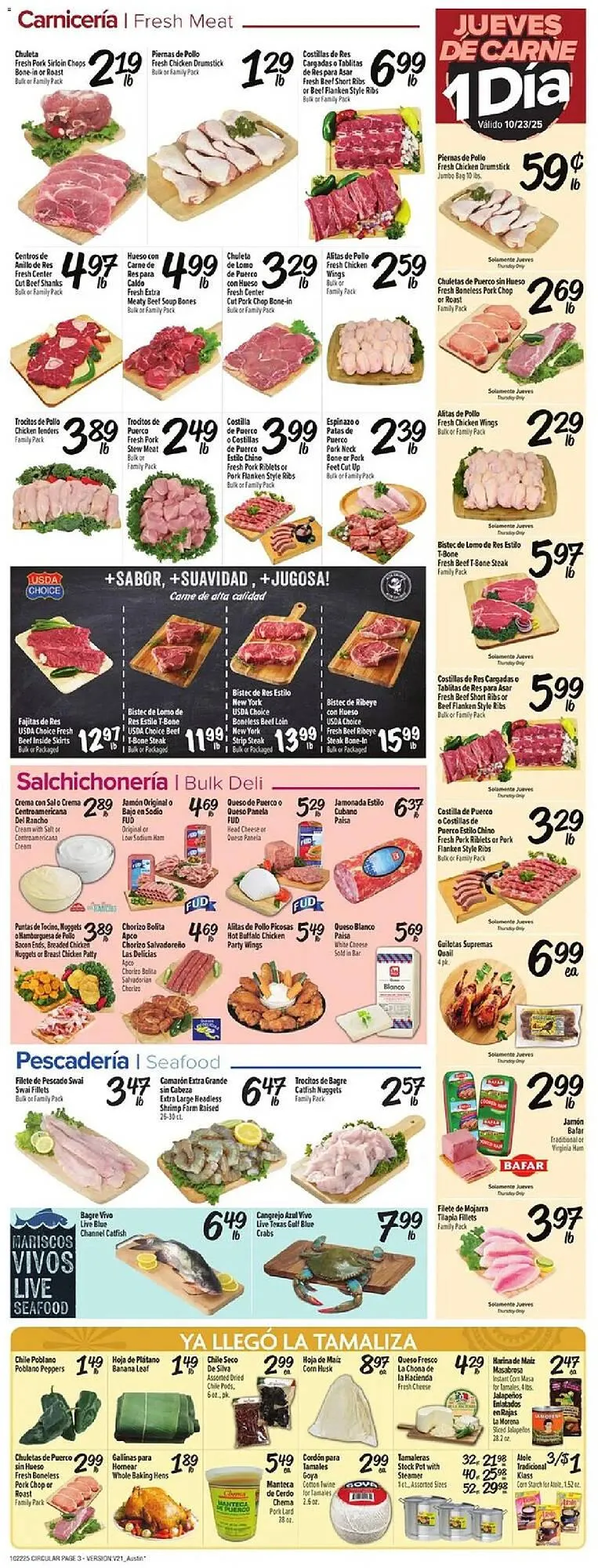 Weekly ad Fiesta Mart weekly ad from October 22 to October 28 2025 - Page 3