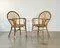 Vintage Rattan and Bamboo Chairs, 1970s, Set of 2