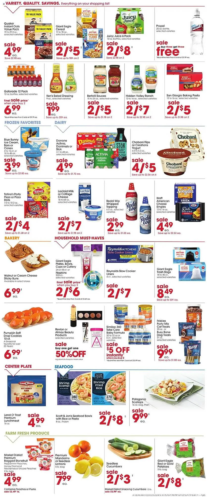 Weekly ad Giant Eagle weekly ad from September 18 to September 24 2025 - Page 7