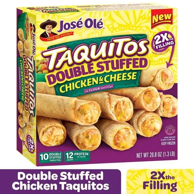 Jose Ole Double Stuffed Chicken & Cheese Taquitos