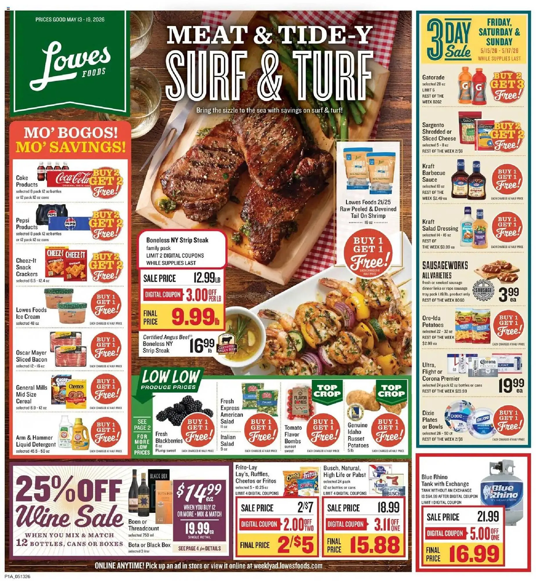 Weekly ad Lowes Foods weekly ad from May 13 to May 19 2026 - Page 1