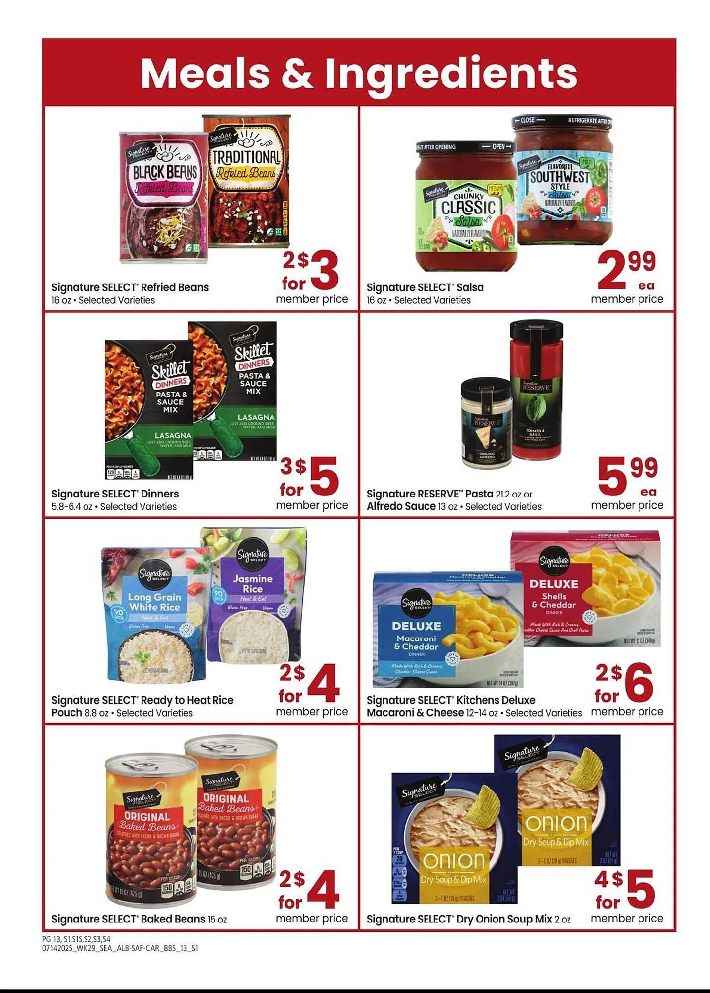Weekly ad Albertsons Weekly Ad from July 14 to August 10 2025 - Page 13