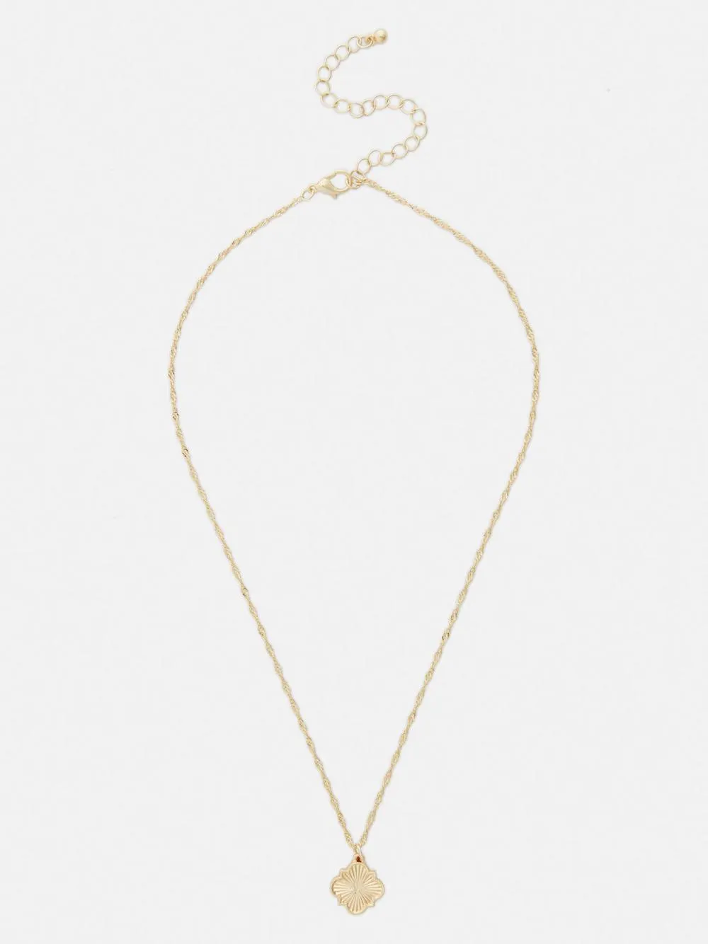 Shield Pendant Necklace