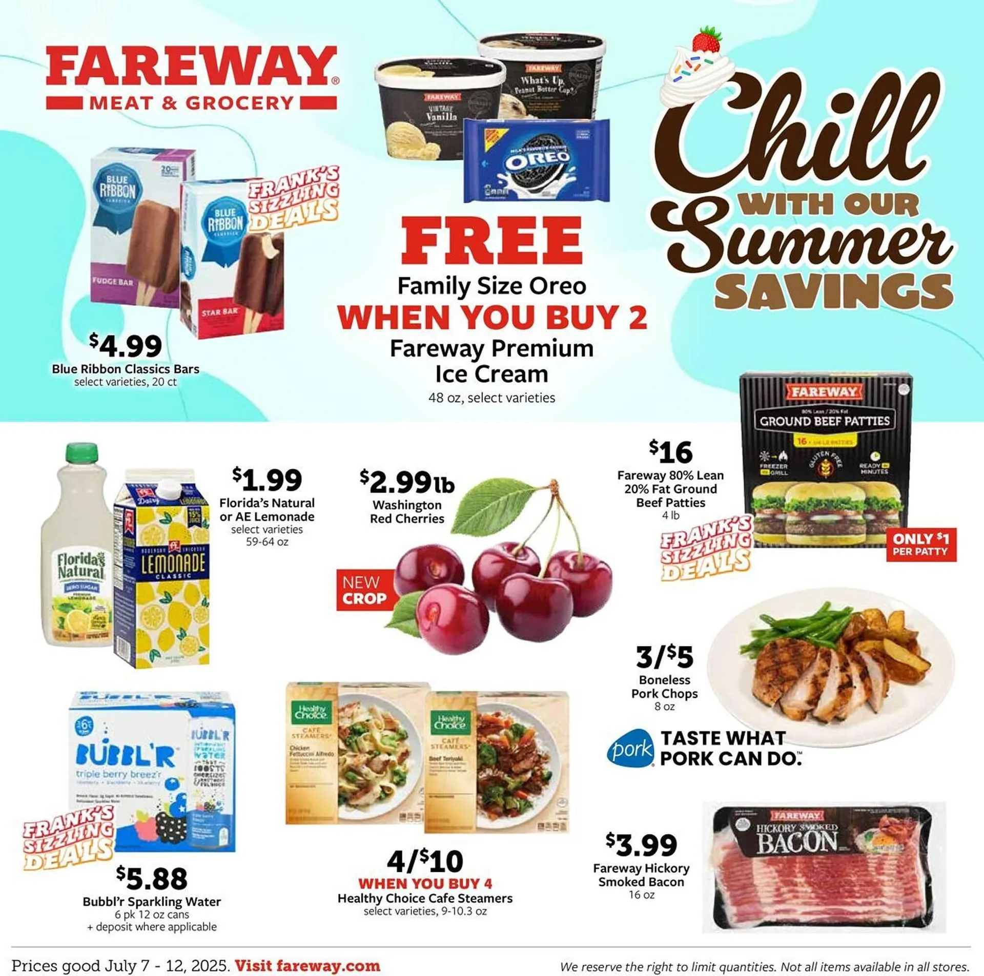 Weekly ad Fareway Weekly Ad from July 6 to July 11 2025 - Page 1