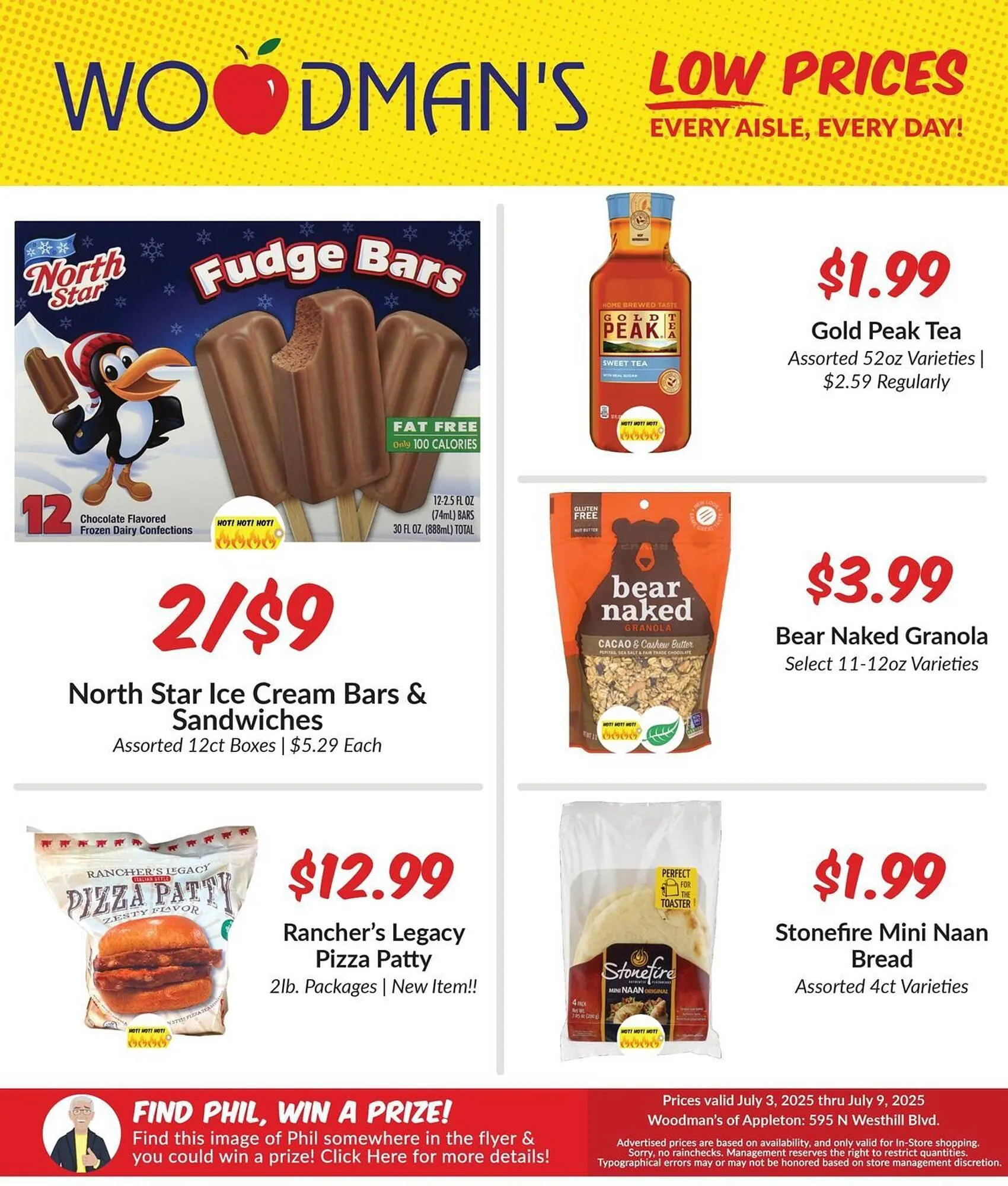 Weekly ad Woodman's Weekly Ad from July 3 to July 9 2025 - Page 1