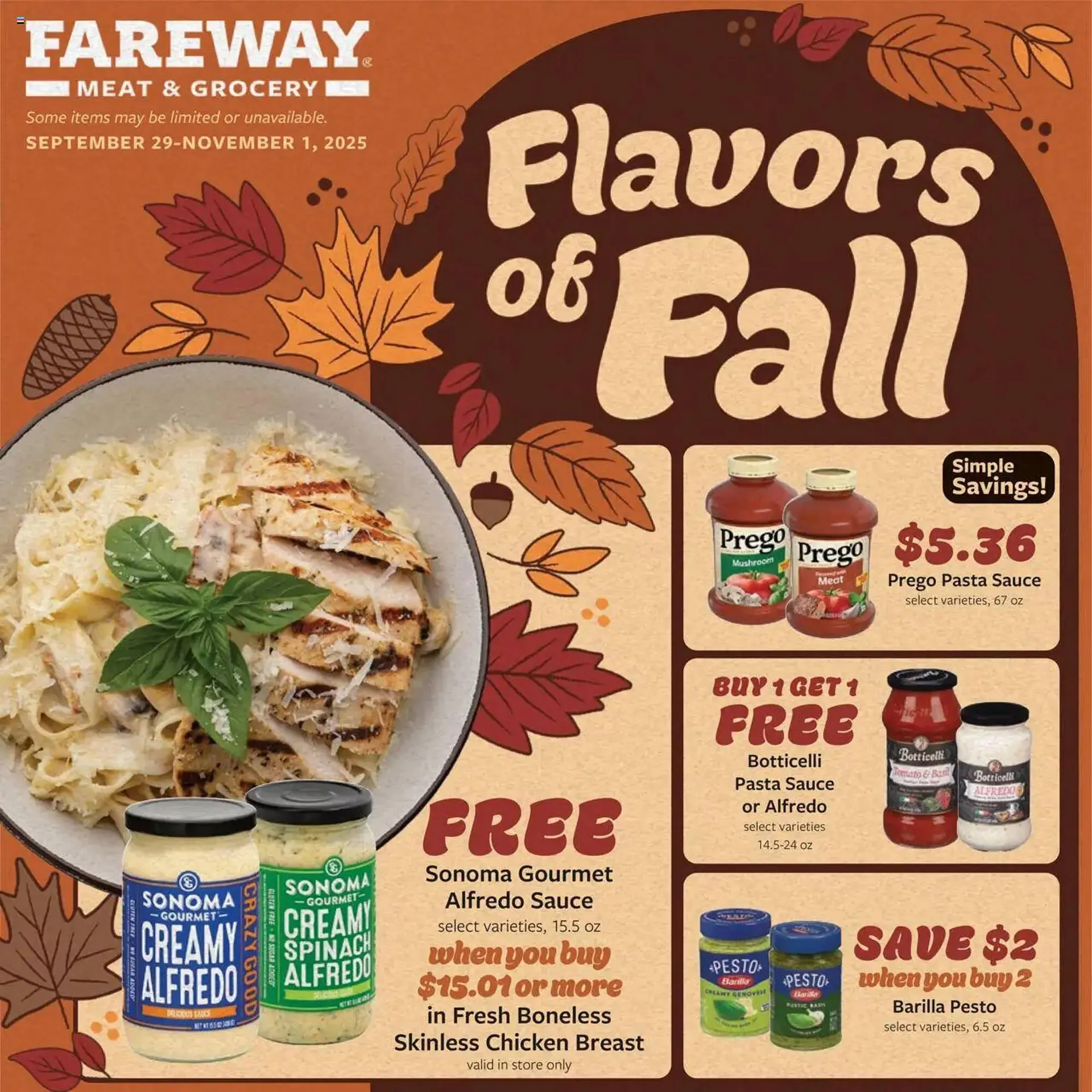 Weekly ad Fareway weekly ad from September 29 to November 1 2025 - Page 1