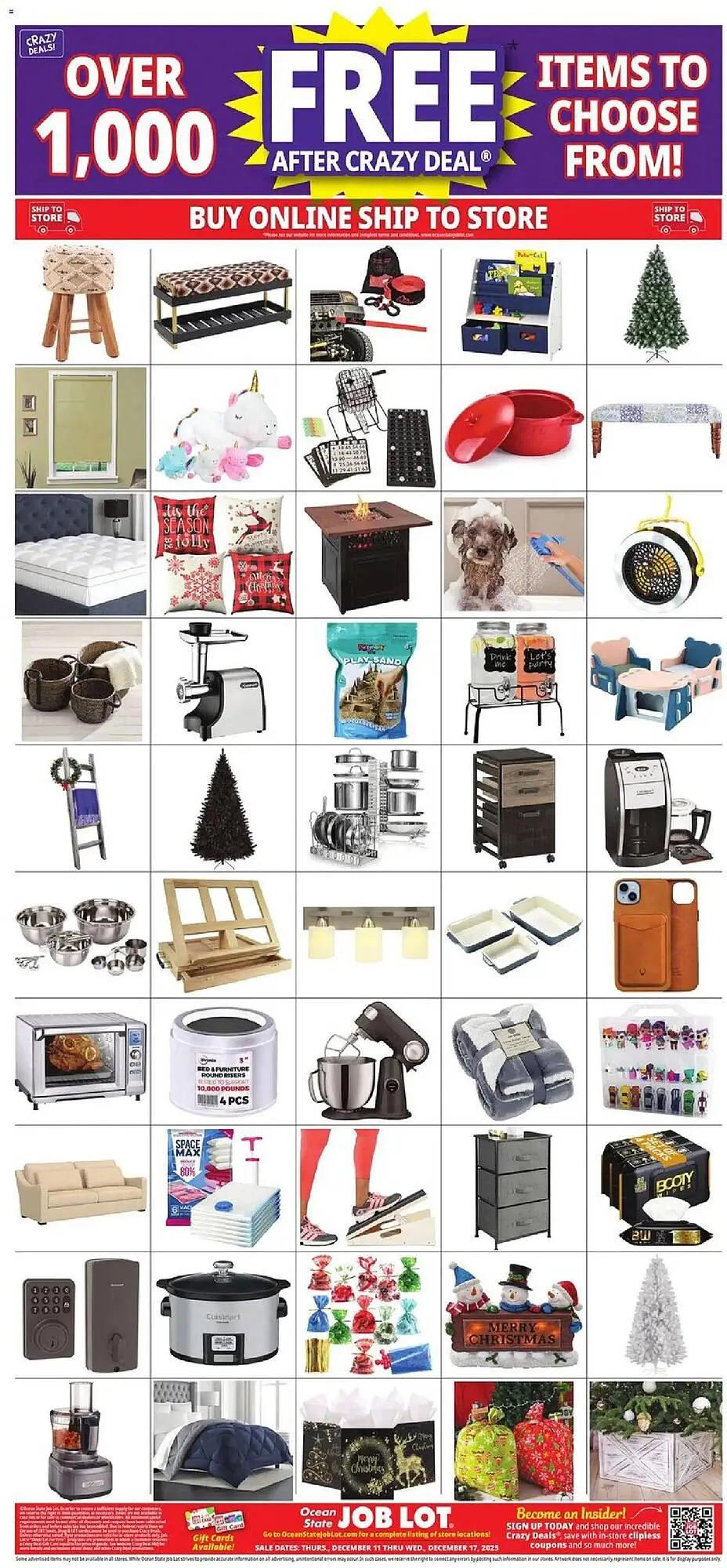 Weekly ad Ocean State Job Lot flyer from December 11 to December 18 2025 - Page 23