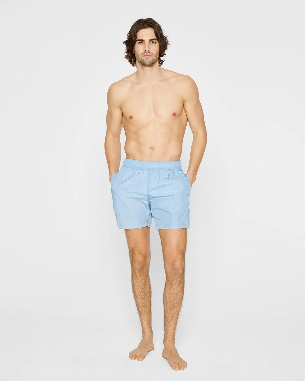 Onia Crinkle Swim Trunks
