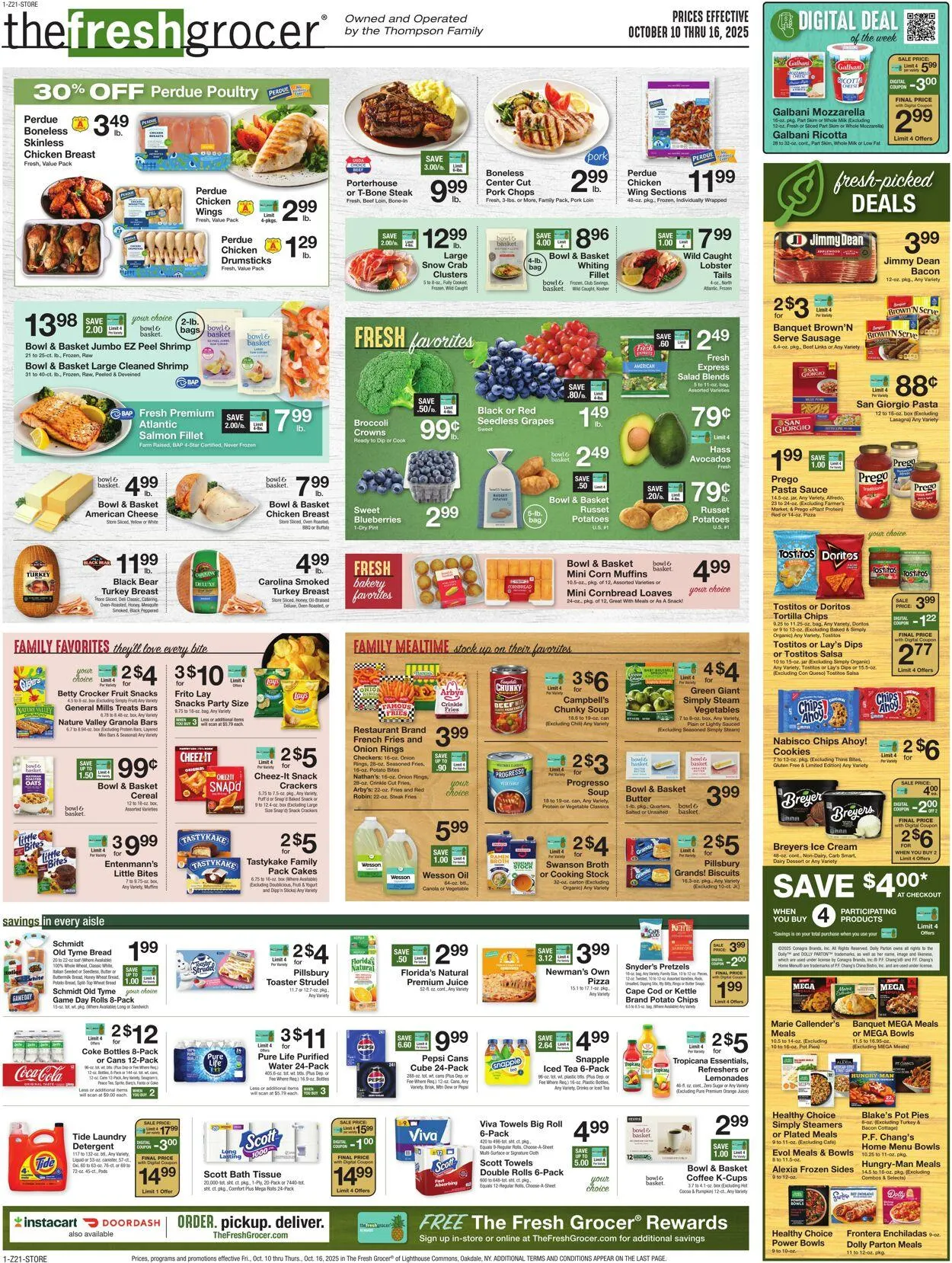 Weekly ad Gerrity's Supermarkets Current weekly ad from October 9 to October 16 2025 - Page 1