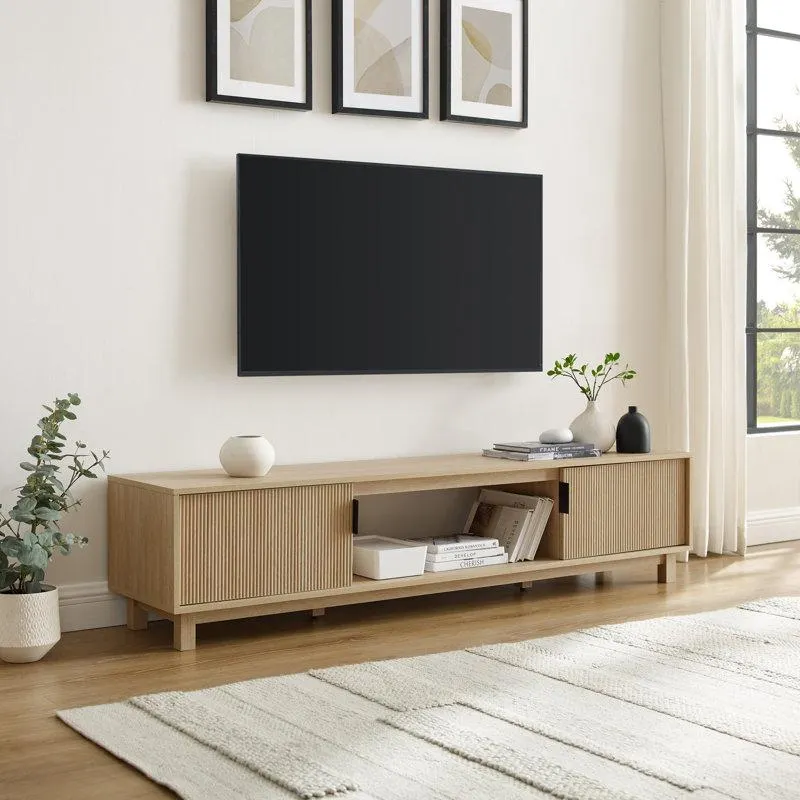 Farmann Reeded 2-Door TV Stand