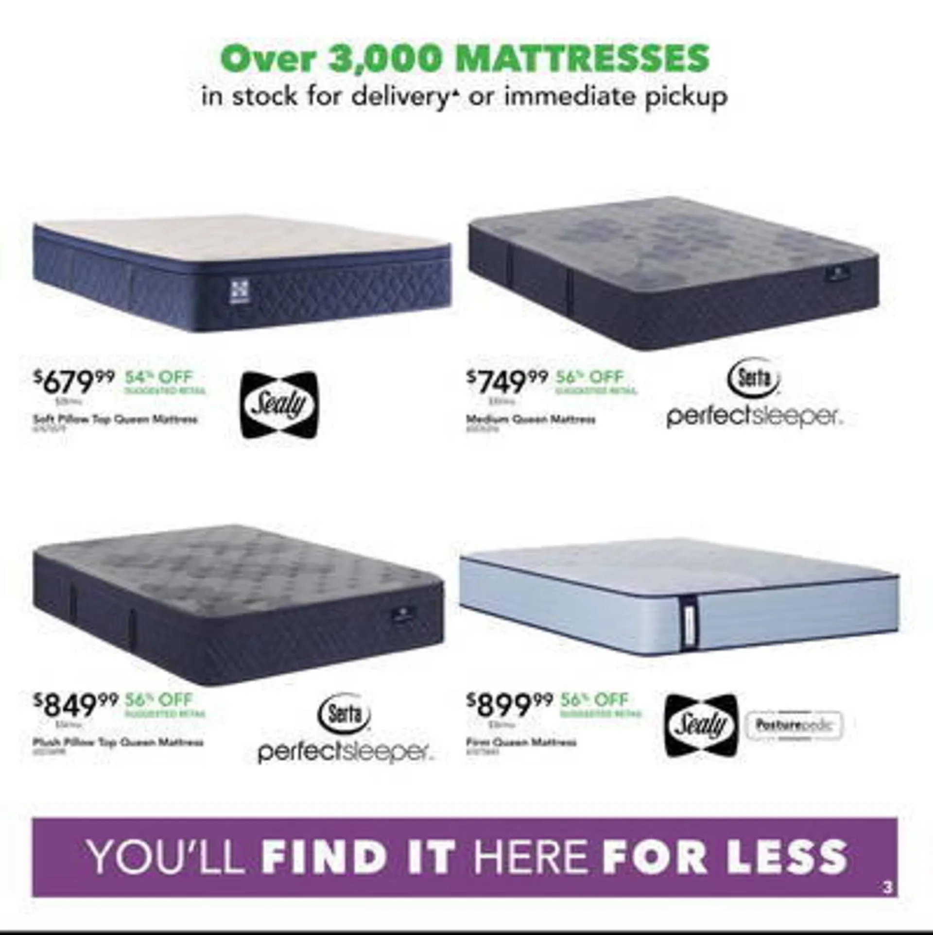 Weekly ad Nebraska Furniture Mart Weekly Ad from April 9 to April 22 2025 - Page 3