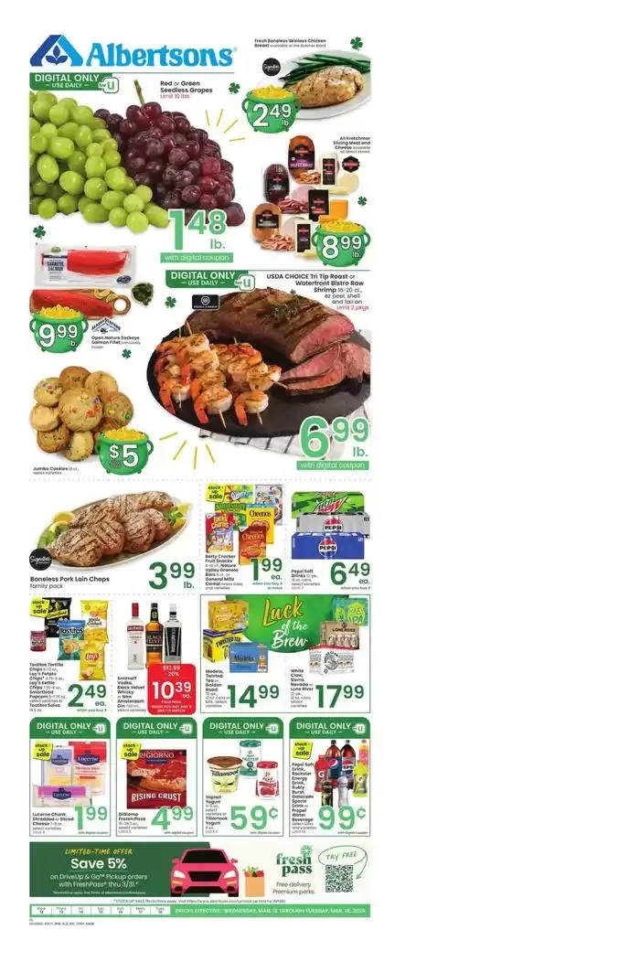 Weekly ad Discounts and promotions from March 12 to March 18 2025 - Page 1