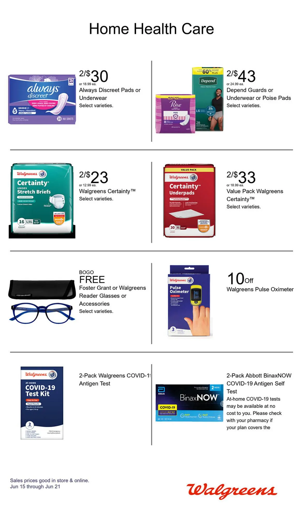 Weekly ad Walgreens Weekly Ad from June 15 to June 21 2025 - Page 18