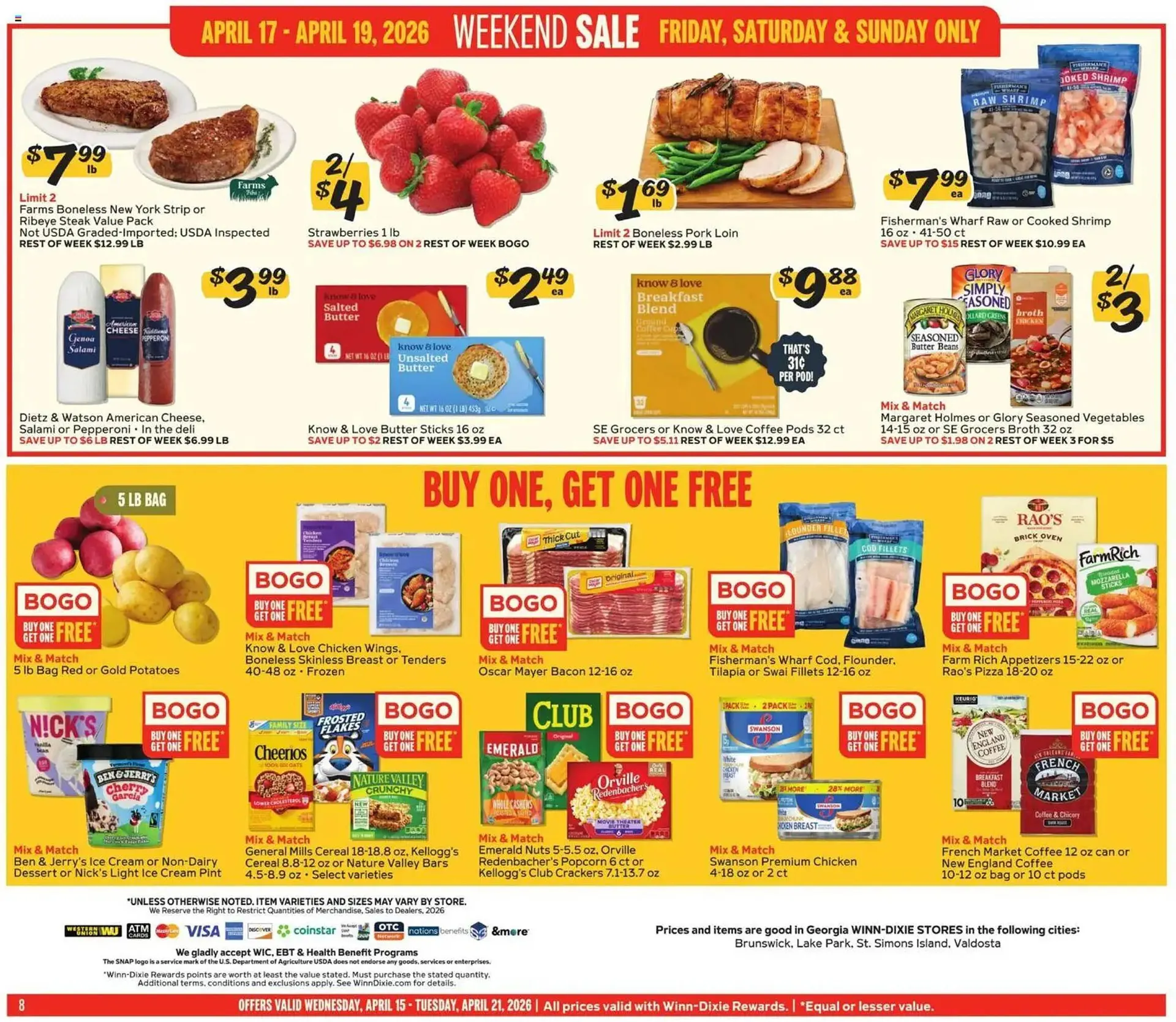 Weekly ad Winn Dixie weekly ad from April 15 to April 21 2026 - Page 8