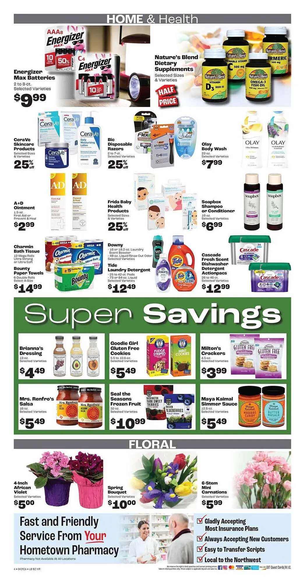 Weekly promotion Rosauers weekly ad spanning from April 29 to May 5 2026 - Page 6 for Catalogue 365