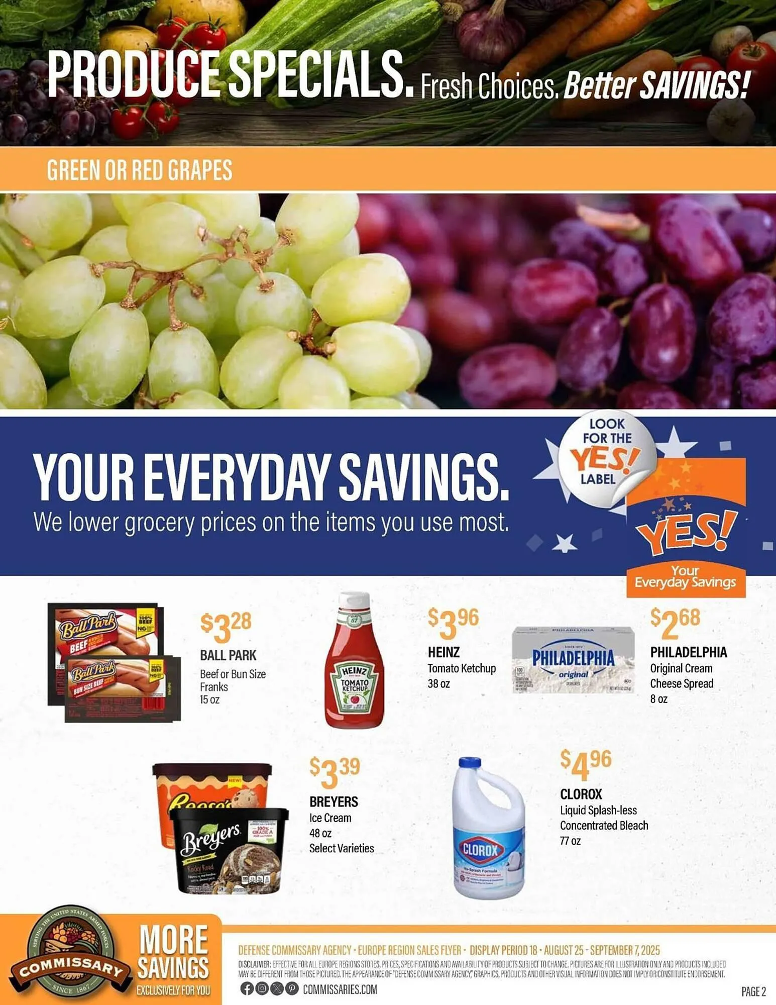 Weekly ad Commissary Weekly Ad from August 25 to September 7 2025 - Page 2