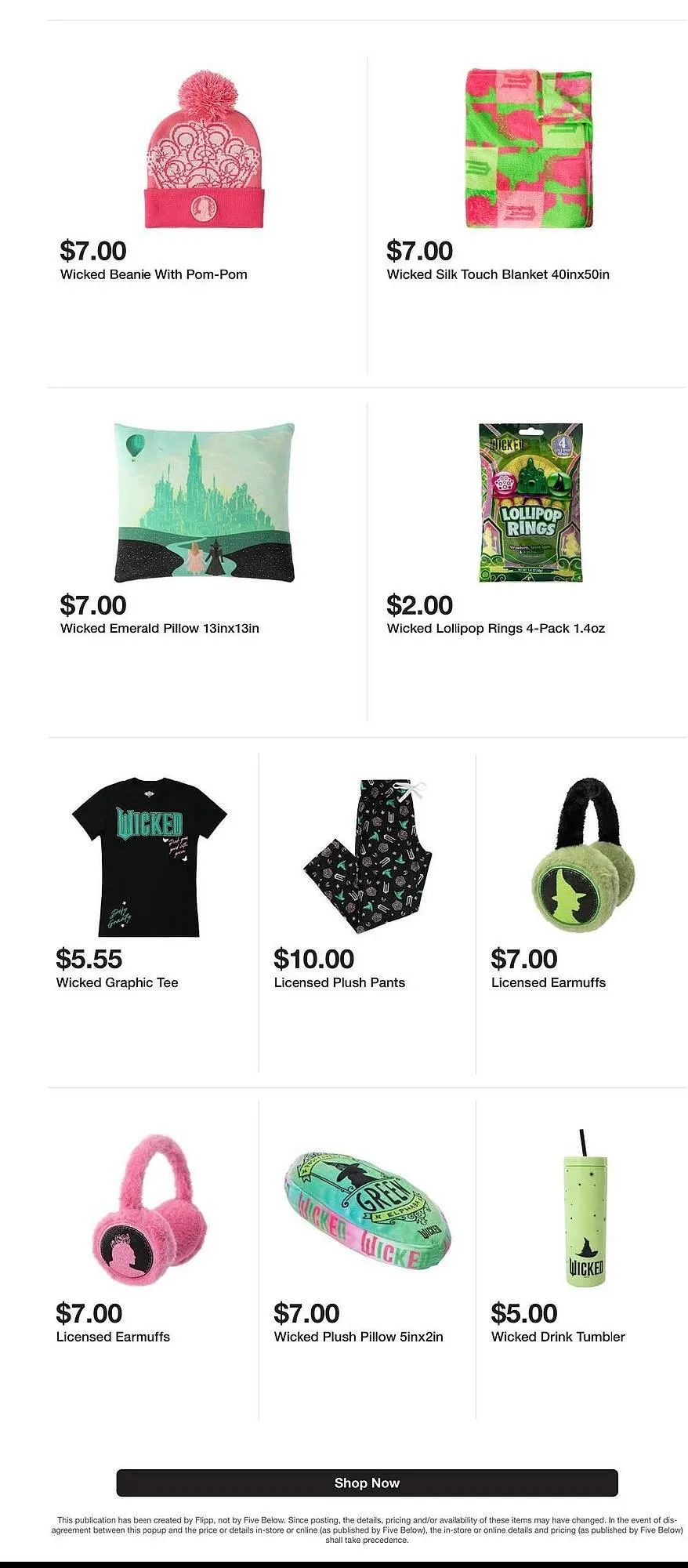 Weekly promotion Five Below weekly ad spanning from December 2 to December 8 2025 - Page 11 for Catalogue 365