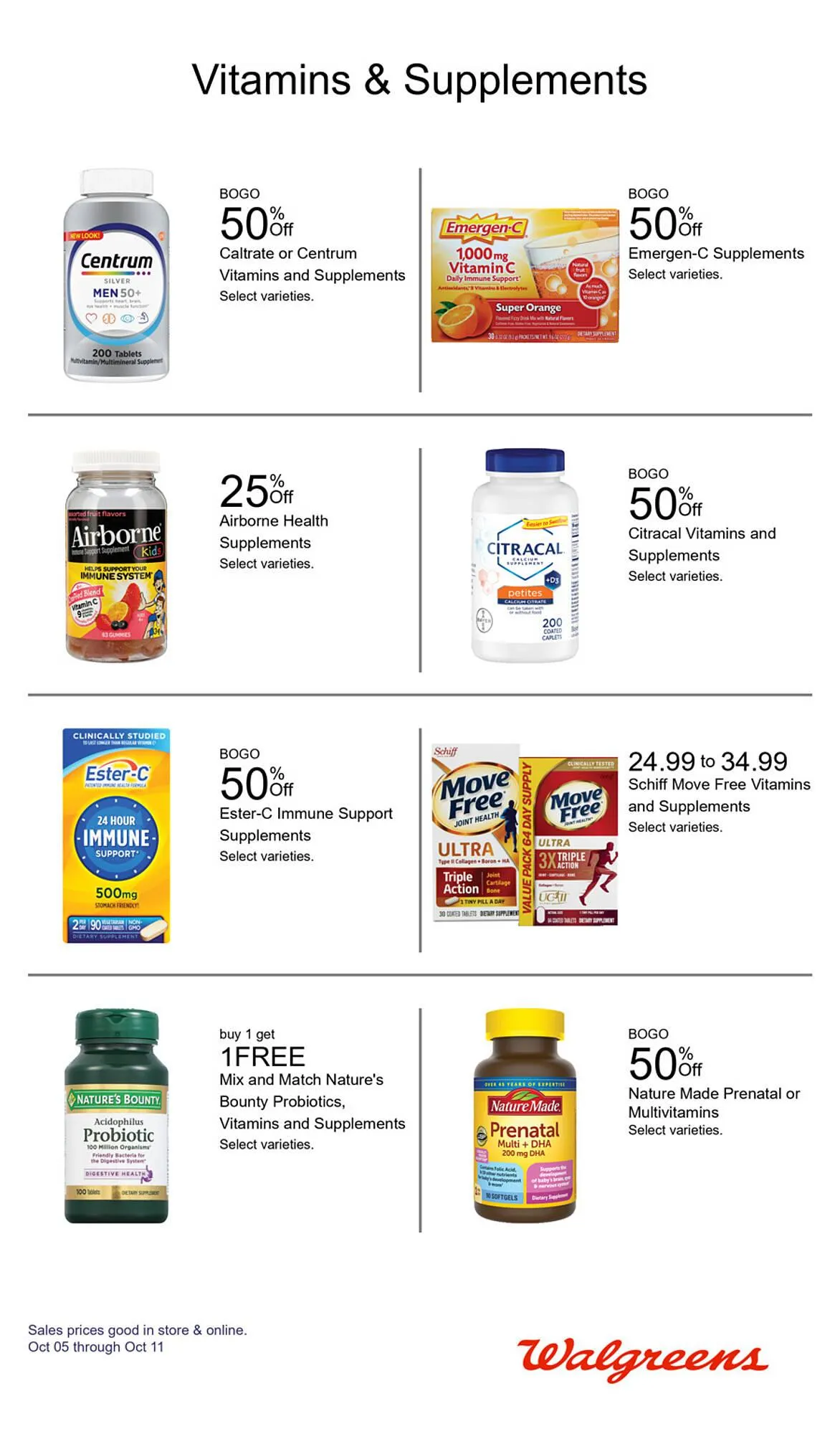 Weekly ad Walgreens weekly ad from October 5 to October 11 2025 - Page 10