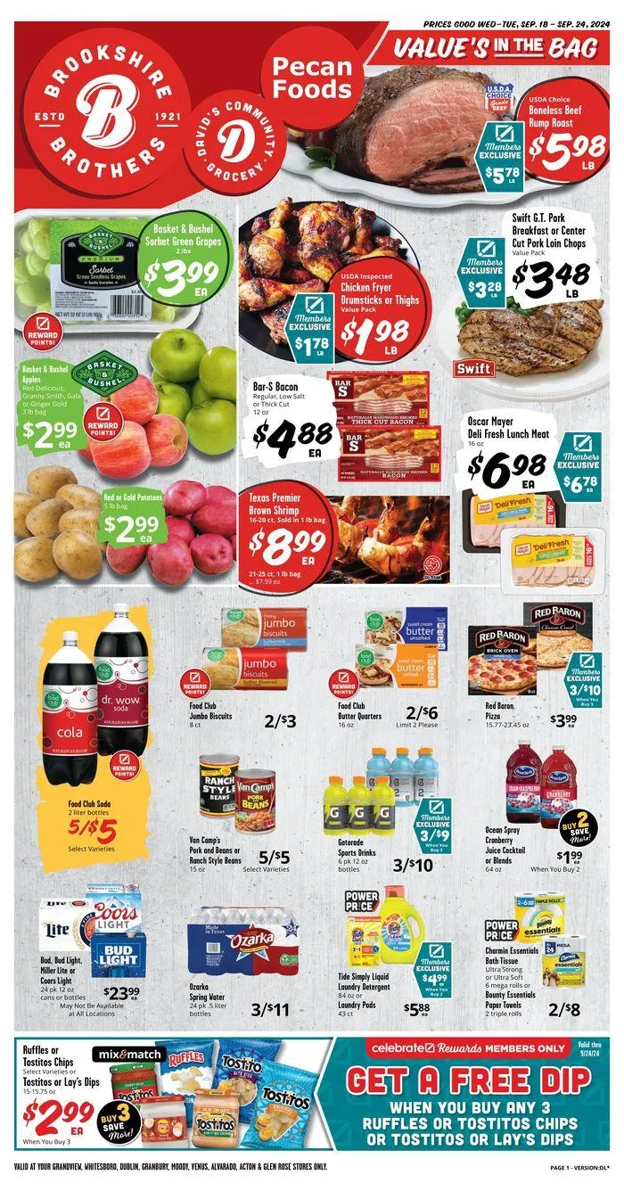 Weekly ad New offers to discover from September 18 to September 24 2024 - Page 1