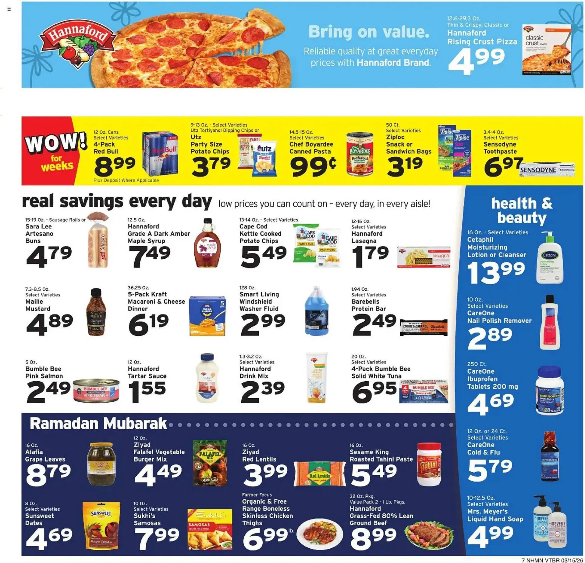 Weekly ad Hannaford flyer from March 15 to March 21 2026 - Page 7