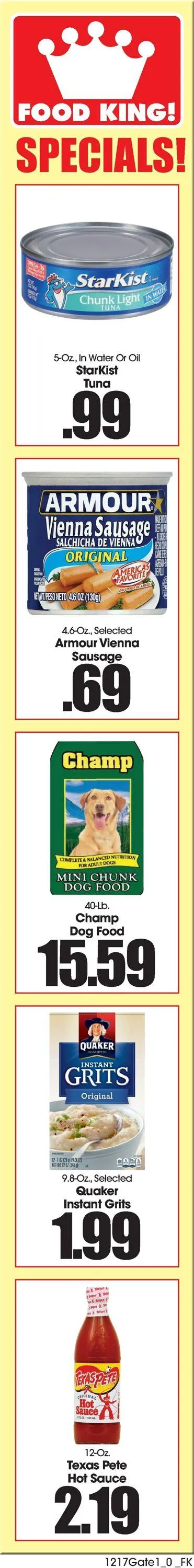 Weekly ad Food King Current weekly ad from December 17 to December 23 2025 - Page 8