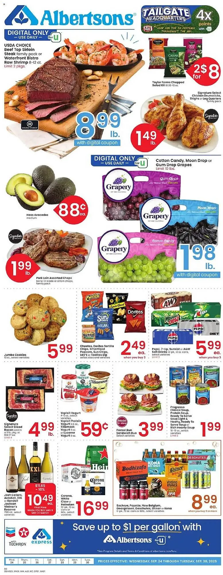 Weekly ad Albertsons weekly ad from September 24 to September 30 2025 - Page 1