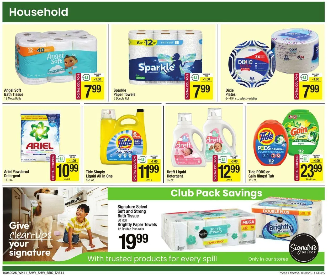 Weekly ad Shaws from October 8 to November 6 2025 - Page 14