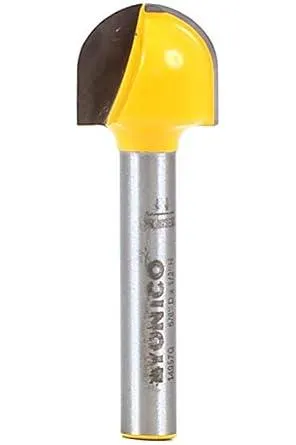 YONICO 14957q 5/8-Inch Diameter Core Box Router Bit 1/4-Inch Shank
