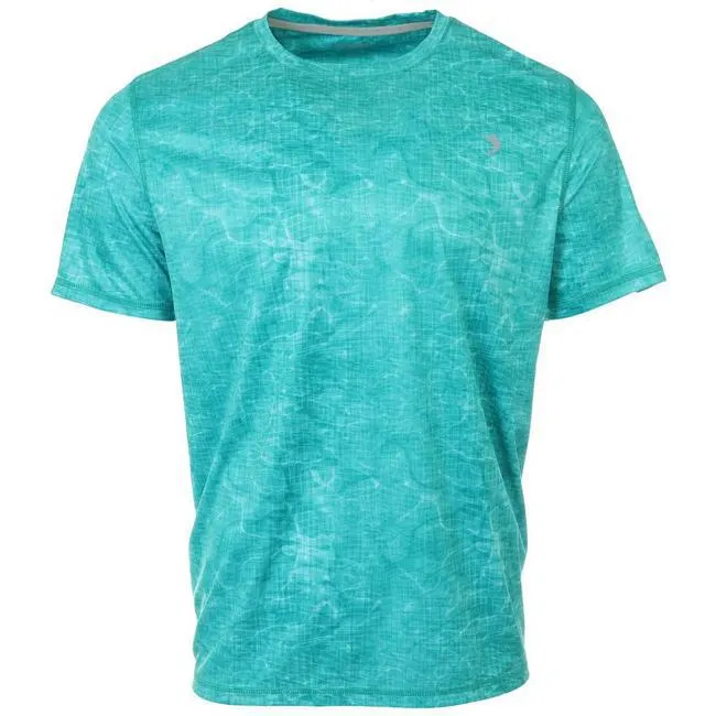 Mens Reel-Tec Pool Grid Print T-Shirt