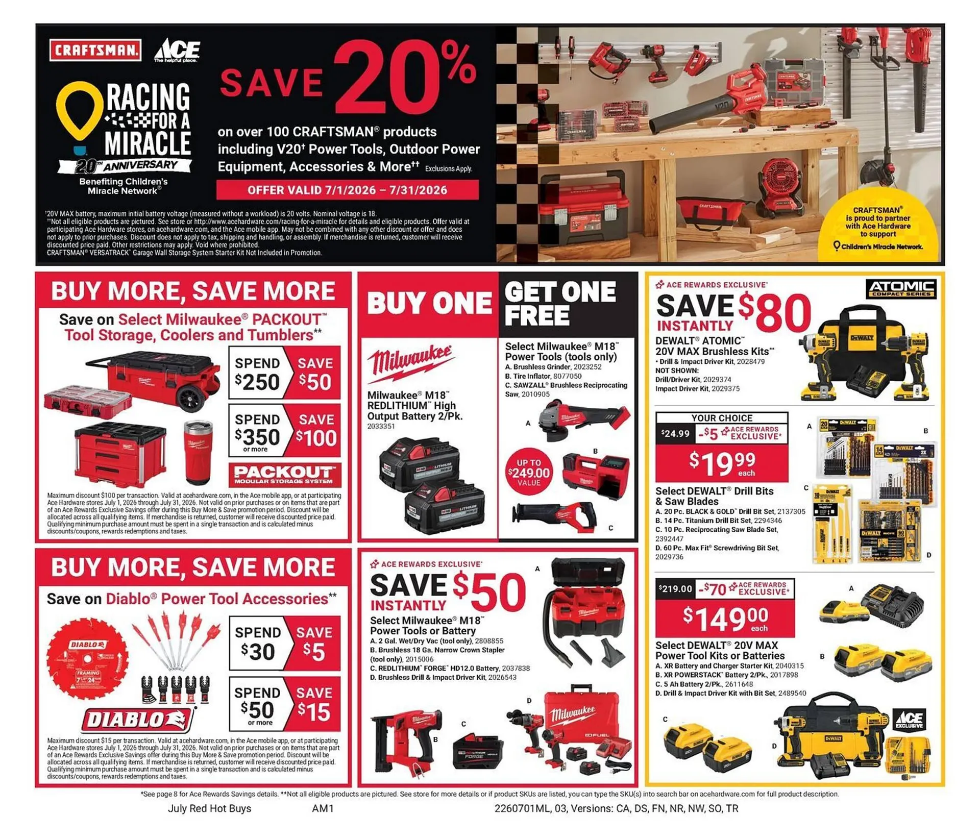 Weekly ad Ace Hardware flyer from July 1 to August 1 2026 - Page 7