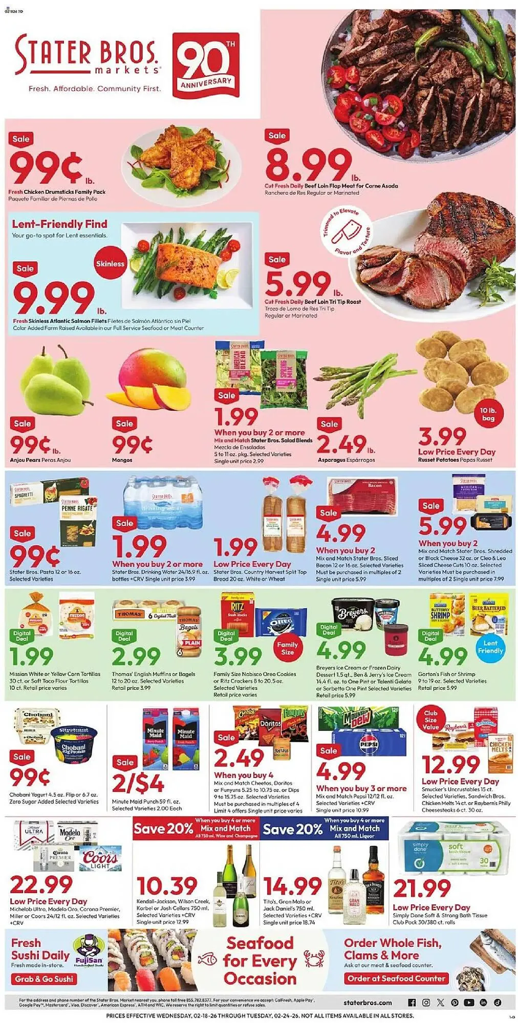 Stater Bros weekly ad - 1