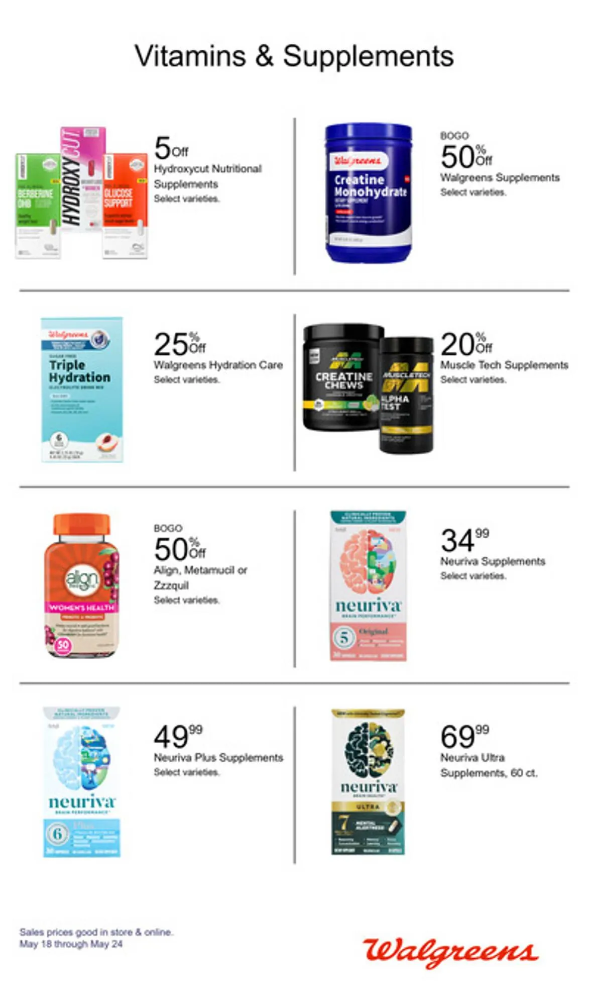 Weekly ad Walgreens Weekly Ad from May 18 to May 24 2025 - Page 10
